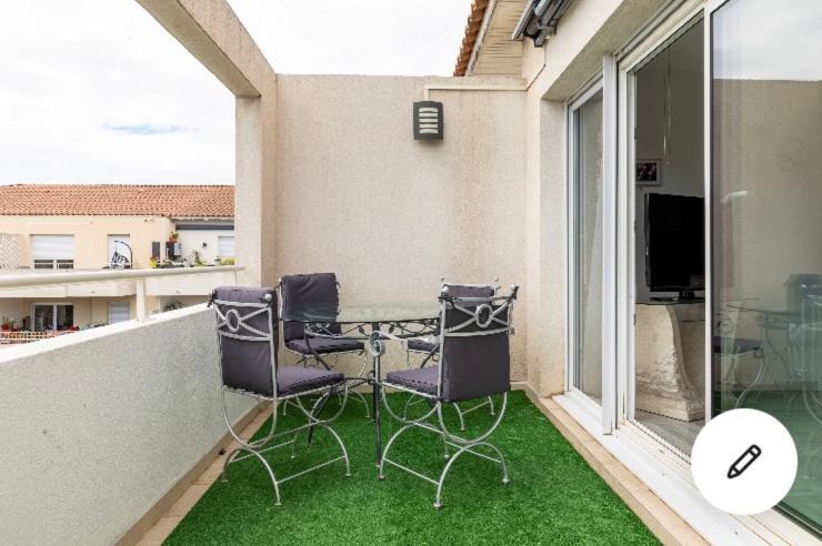 Superbe Appartement T3 Avec Piscine Montpellier Esterno foto